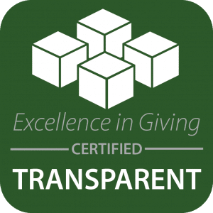 Excellence in Giving Certified Transparent