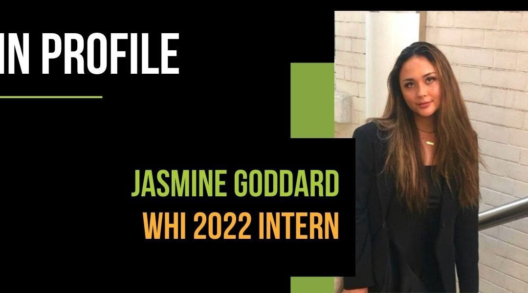 Meet Jasmine, our Sports for Development Intern