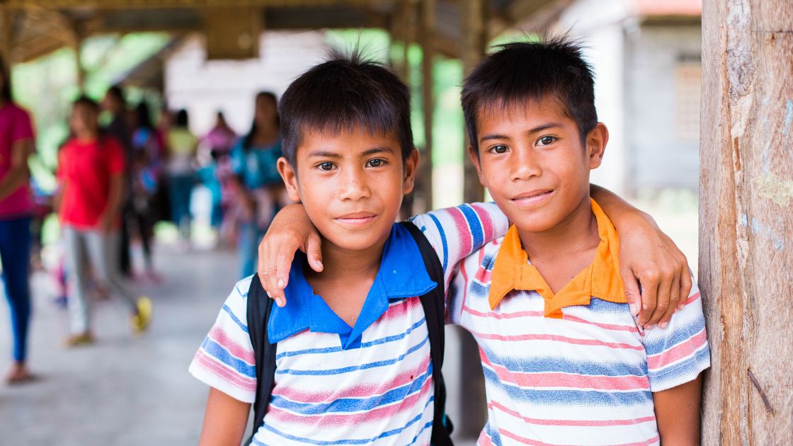 Filipino Brothers in School