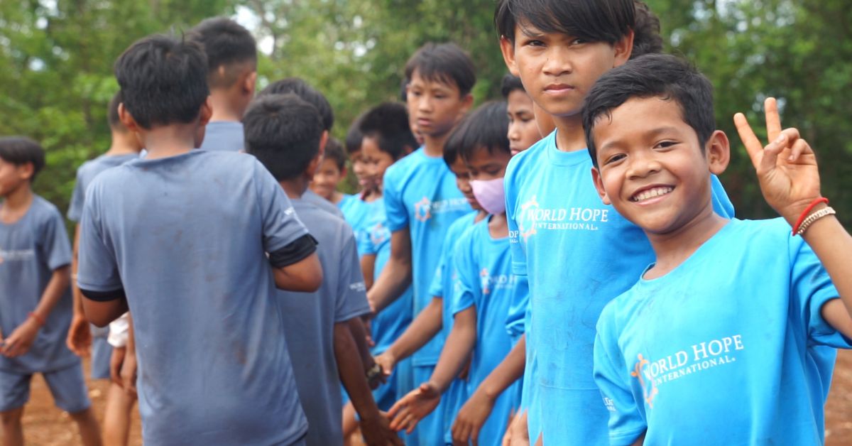 Bunong boys at Friendship Games