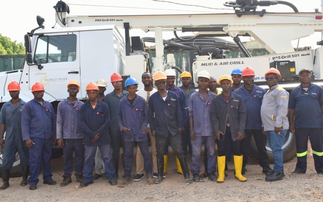 New Water Drilling Rig Arrives in Sierra Leone