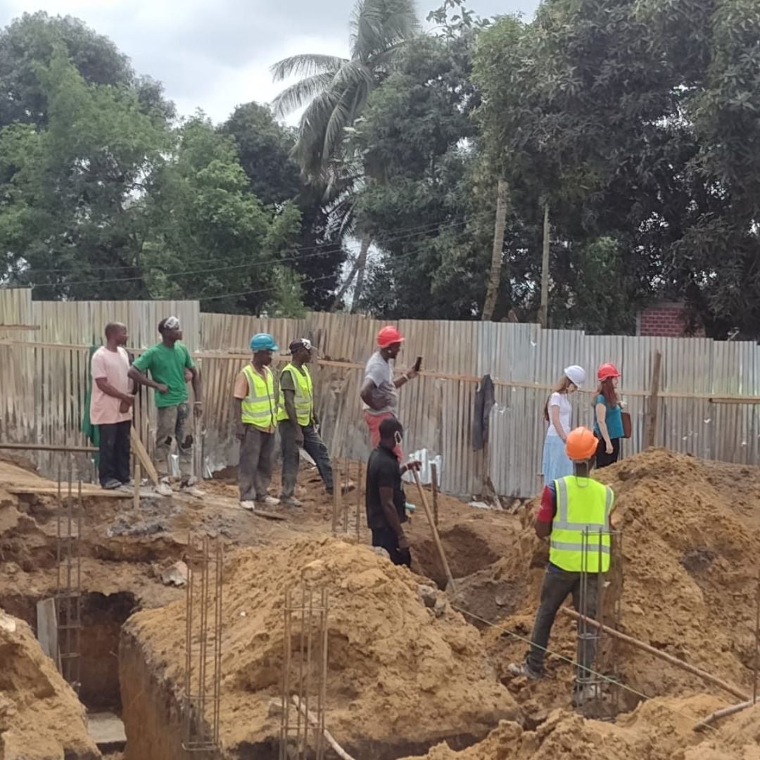 Liberia new school building cnstruction